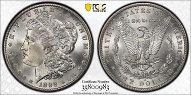 1899-O $1 MS66+