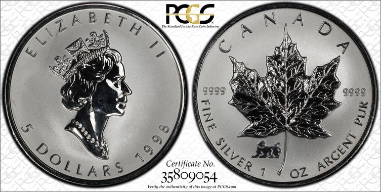 Cert 35809054 - Coin Image