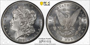 1881-S $1 MS68+