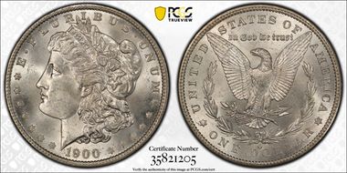 1900-O/CC $1 VAM 11 MS65
