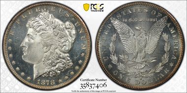 1878-S $1 MS66+