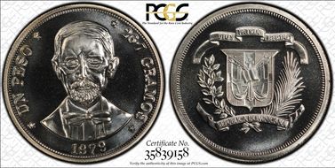 1979 Peso PR69