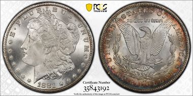 1881-CC $1 MS66