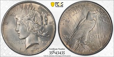 1927-D $1 MS61