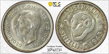 1943-S Shil KM-39  Ag MS65