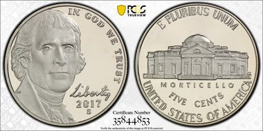 2017-S 5C   PR69DCAM