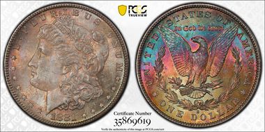 1881-S $1 MS64