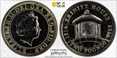 2014 £2 S-K33 Trinity House MS64