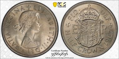 1967 1/2 Cr S-4145 MS64