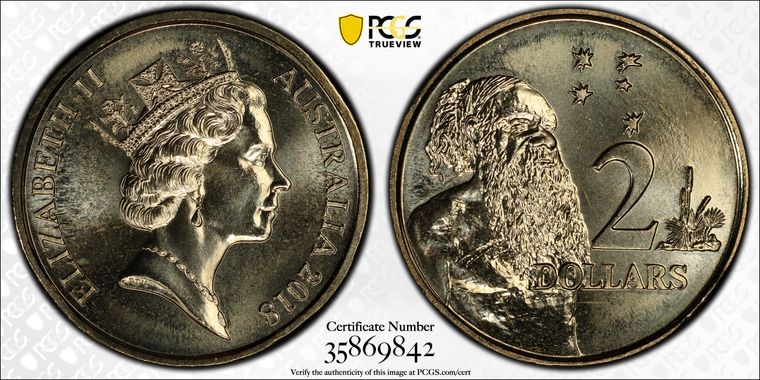 Cert 35869842 - Coin Image