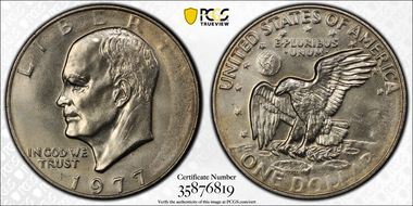 1977 $1 MS65