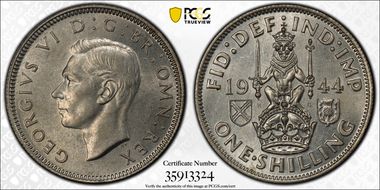 1944 Shil S-4083 Scottish Rev AU58