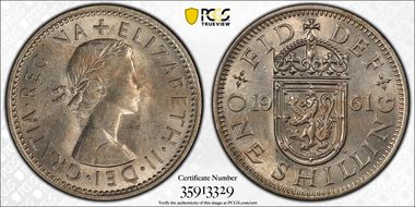 1961 Shil S-4148 Scottish Rev MS62