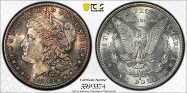 1880-S $1 MS63