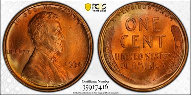 1934 1C MS67+ RD