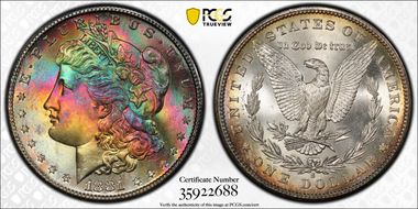 1881-S $1 MS68+