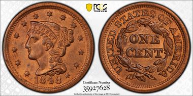 1848 1C MS64RD