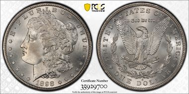 1898-S $1 MS66