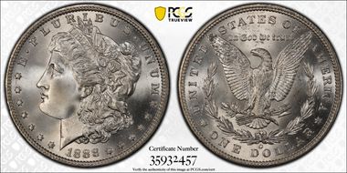 1888-O $1 MS66+