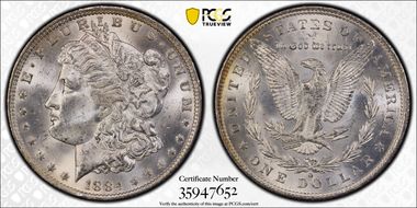 1884-O $1 MS64
