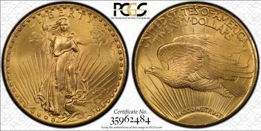 1927 $20 MS66