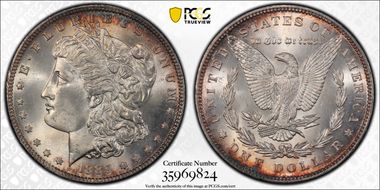 1889 $1 MS66