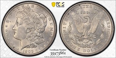 1903 $1 MS62