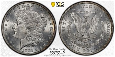 1901-S $1 MS62