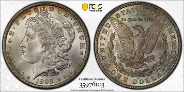 1898-O $1 MS66+