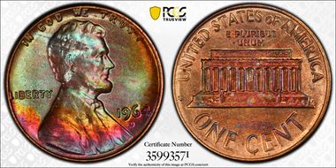1964-D 1C MS63RB