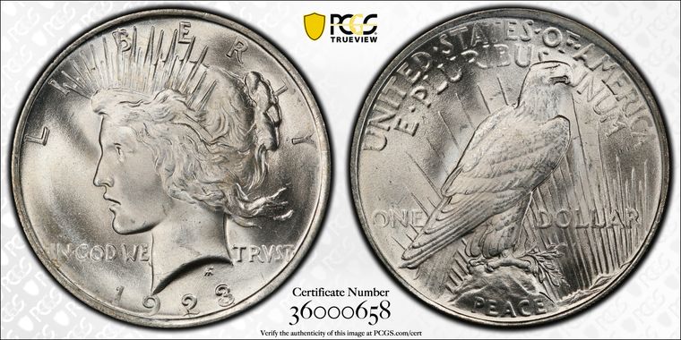 Cert 36000658 - Coin Image