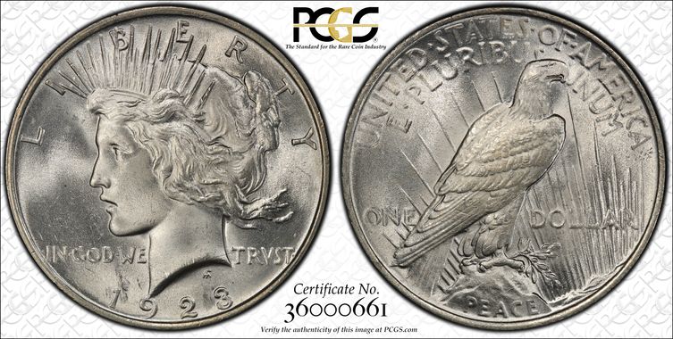 Cert 36000661 - Coin Image