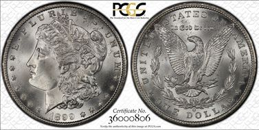 1899-O $1 MS66+
