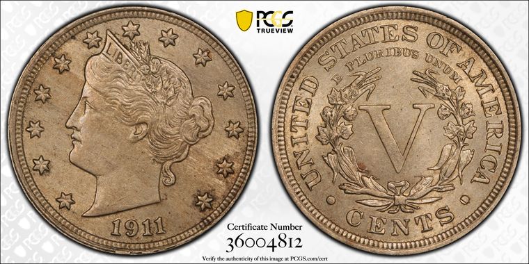 Cert 36004812 - Coin Image