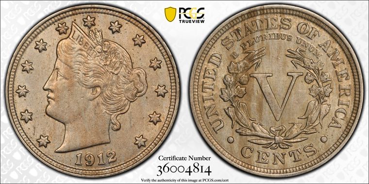 Cert 36004814 - Coin Image