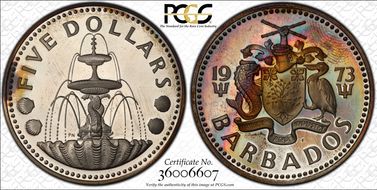 1973-FM $5 KM-16a PR65DCAM