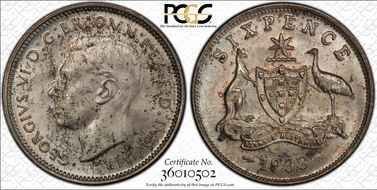 1938(m) 6D MS65