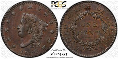 1820/19 1C N-1 MS62BN