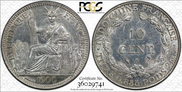 1900-A 10C Lec-142 AU58