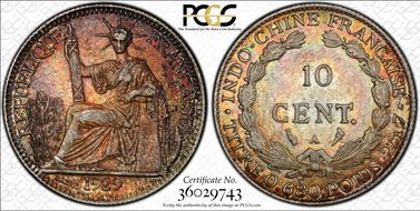 1929-A 10C Lec-169 AU55