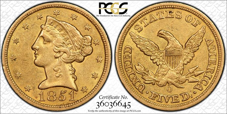 Cert 36036645 - Coin Image