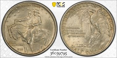 1925 50C Stone Mountain MS64