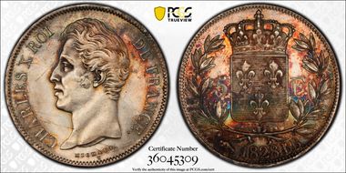 1828-BB 5 Fr Gad-644 MS64