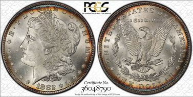 1882 $1 MS63