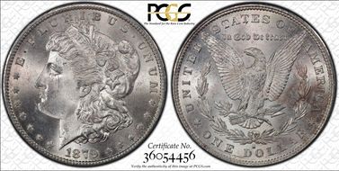 1879-S $1 MS64