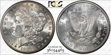 1882-S $1 MS61