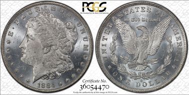 1884-O $1 MS63