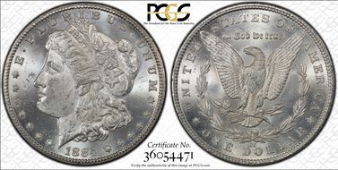 1884-CC $1 MS62
