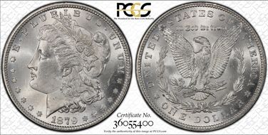 1879 $1 MS64