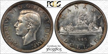 1945 S$1 MS64